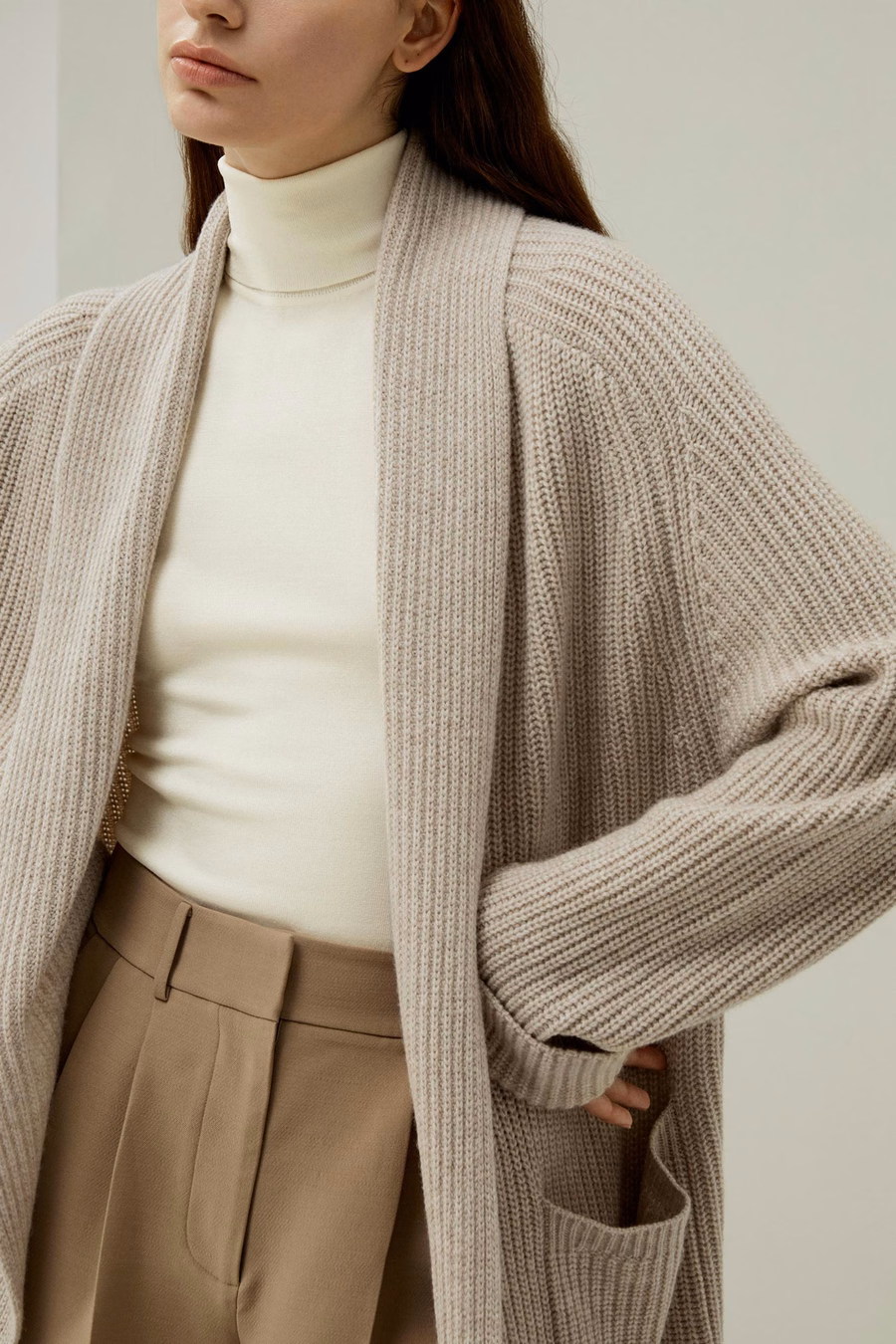 Cardigan 'Evergreen' de LILYSILK X LYDIA MILLEN