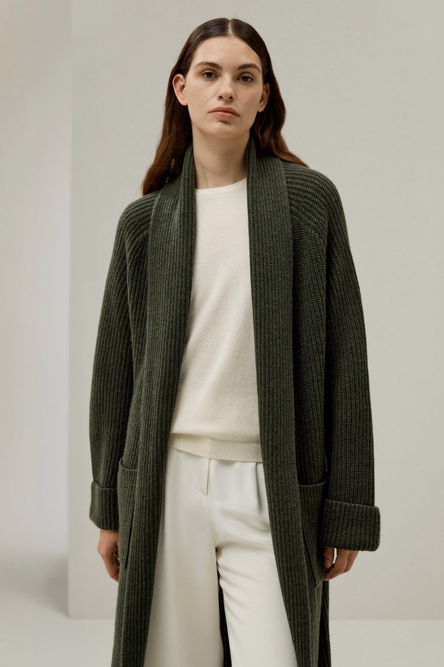 Cardigan 'Evergreen' de LILYSILK X LYDIA MILLEN