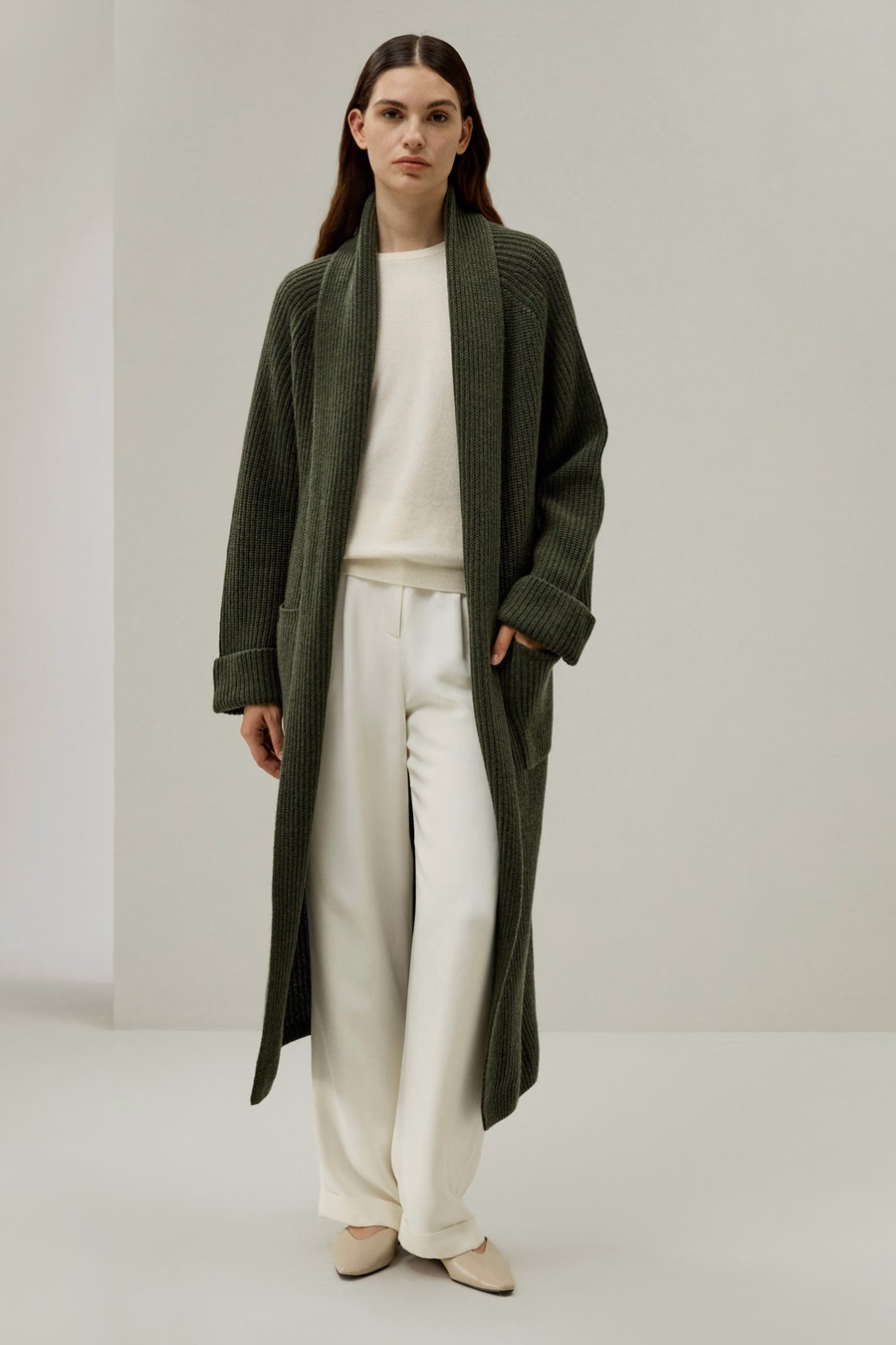 Cardigan 'Evergreen' de LILYSILK X LYDIA MILLEN