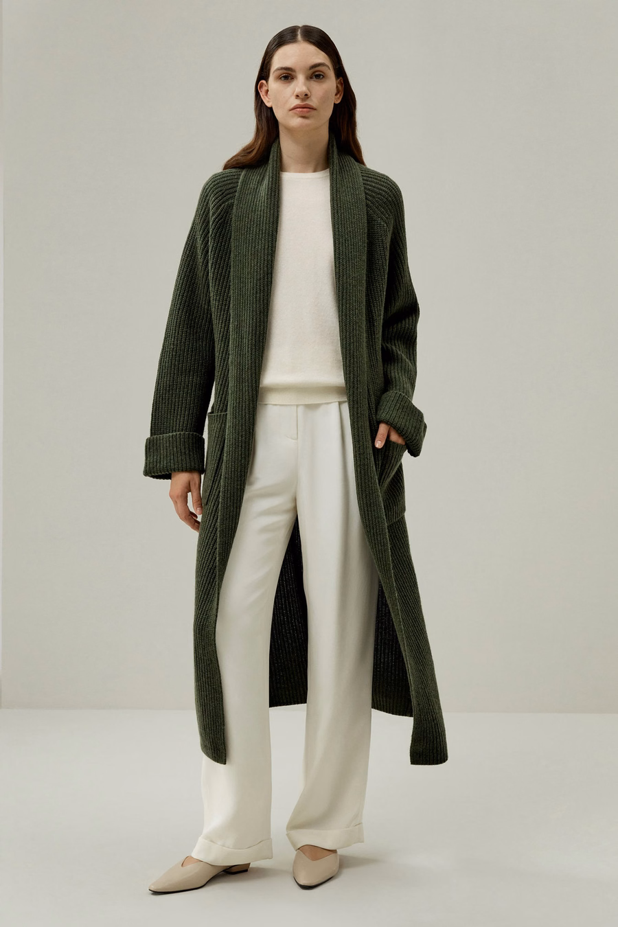 Cardigan 'Evergreen' de LILYSILK X LYDIA MILLEN