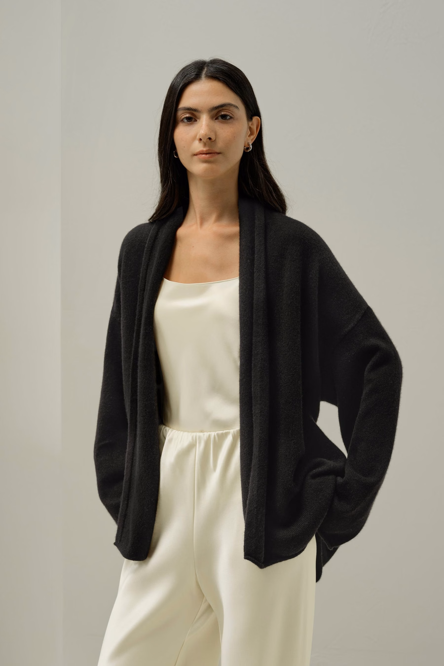 Cárdigan Envoltura de Cashmere para Relajación