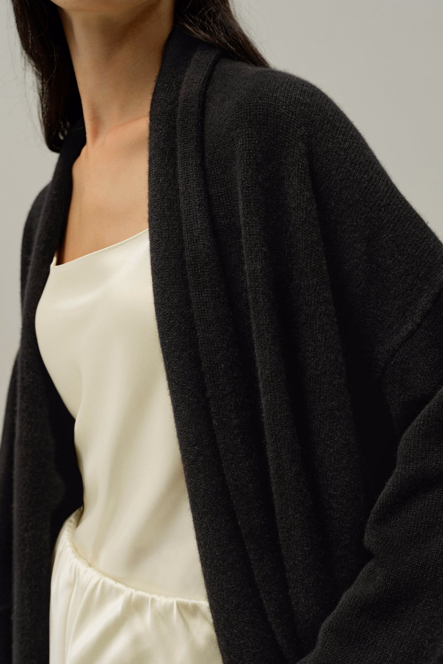 Cárdigan Envoltura de Cashmere para Relajación