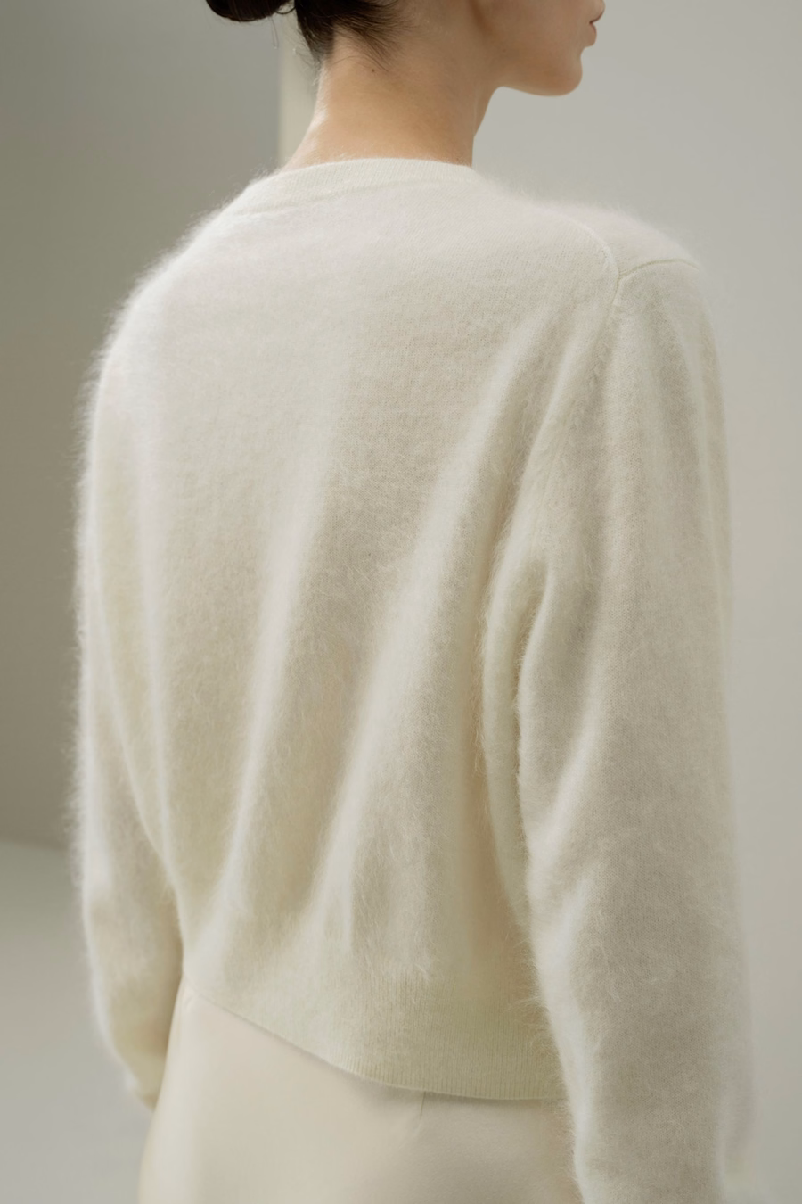 Cardigan de cachemira cepillada ultra suave