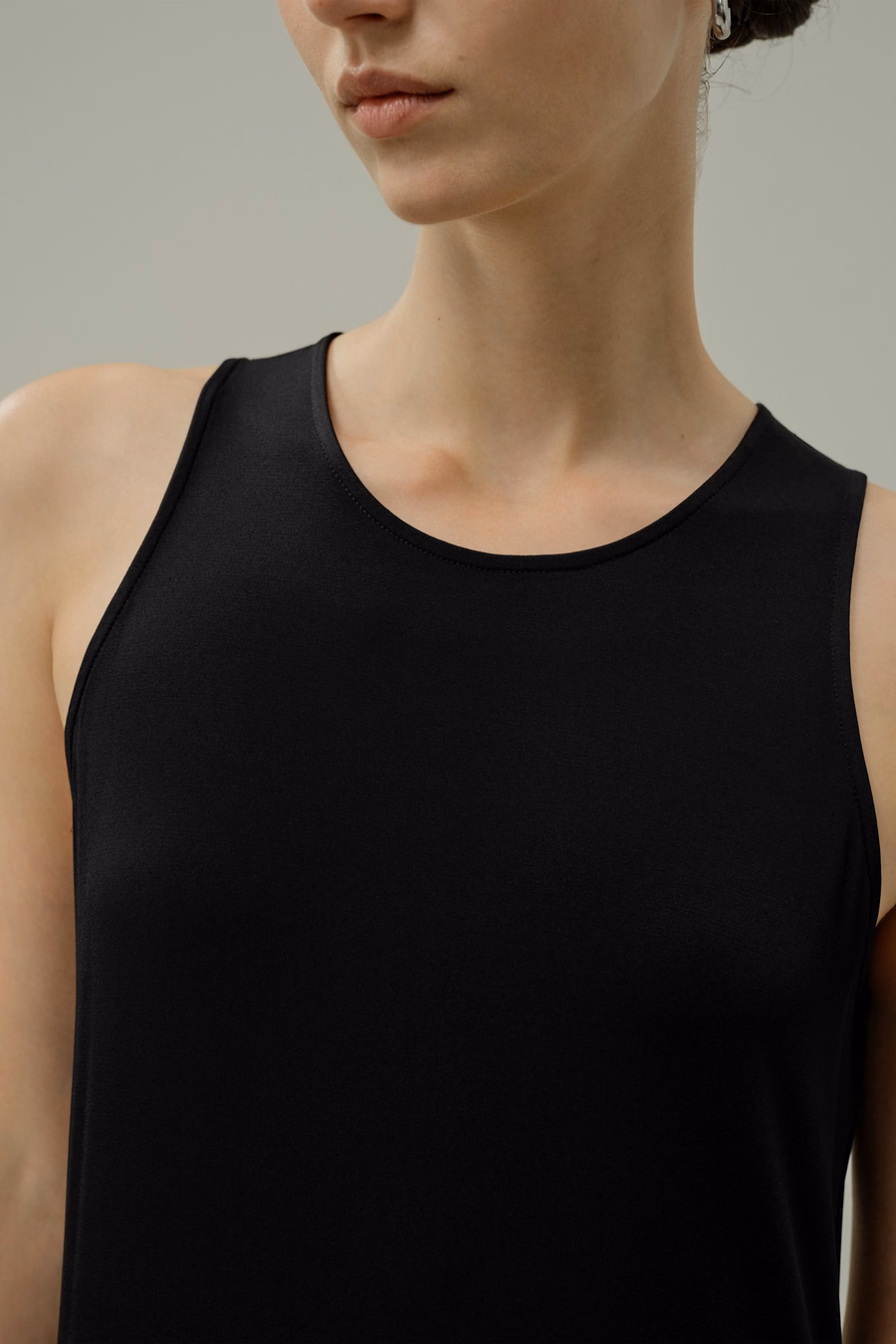 Vestido Maxi Bodycon de Jersey de Seda Breeze