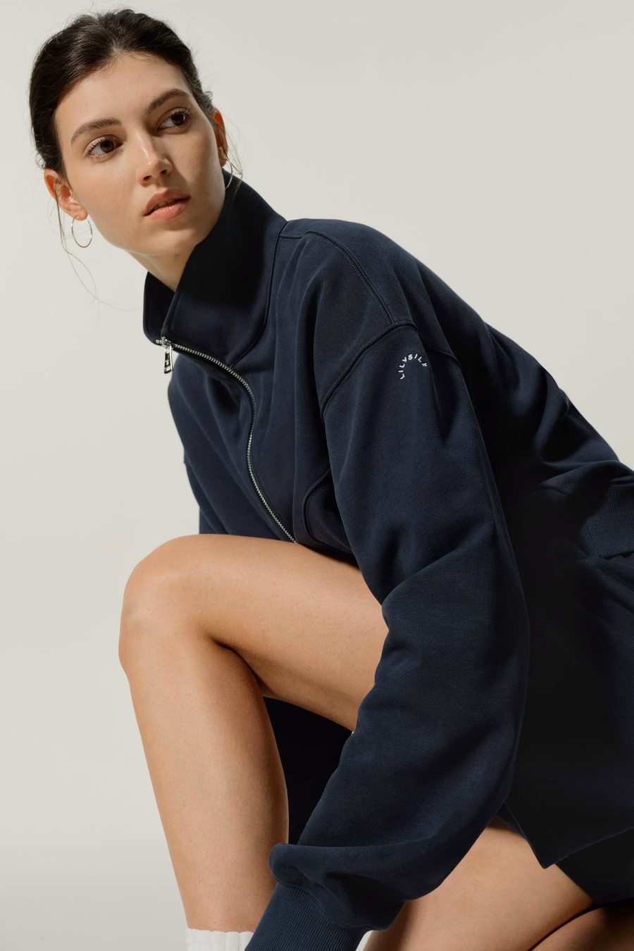 Sudadera Heirloom '89 con media cremallera