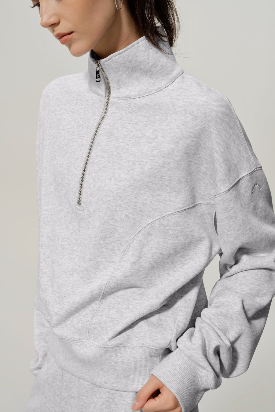 Sudadera Heirloom '89 con media cremallera