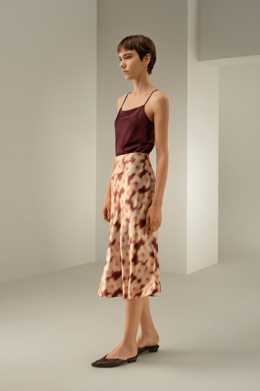 Falda Midi Daffodil Dream - Hecha con Tela de Liberty