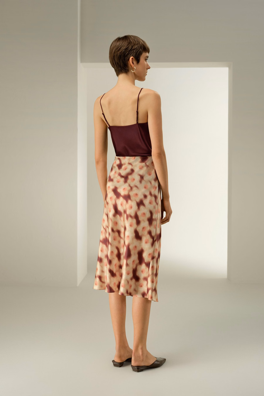Falda Midi Daffodil Dream - Hecha con Tela de Liberty