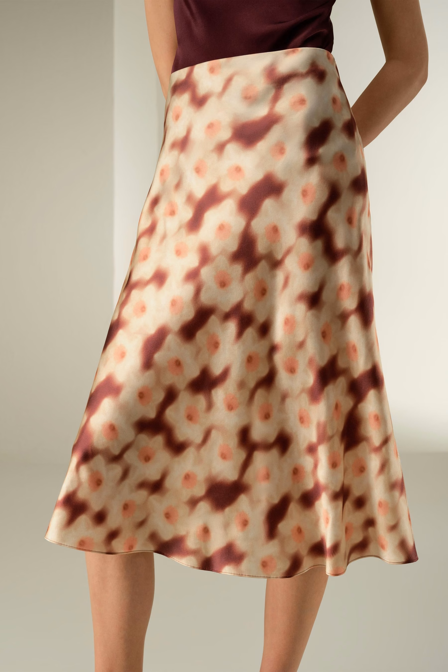 Falda Midi Daffodil Dream - Hecha con Tela de Liberty