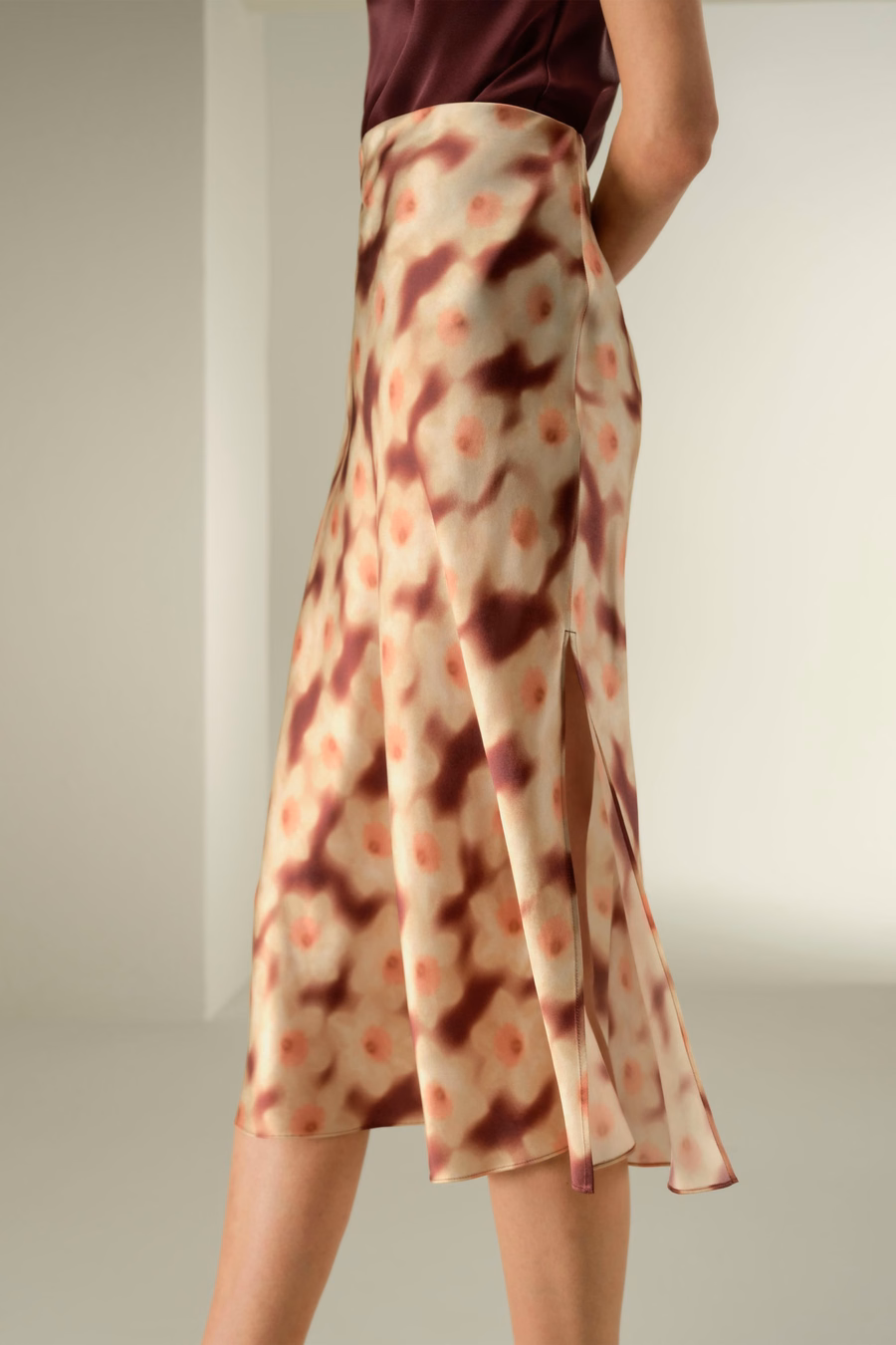 Falda Midi Daffodil Dream - Hecha con Tela de Liberty