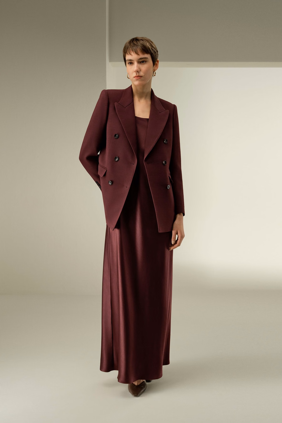 Vestido Mínimo de Escote en U