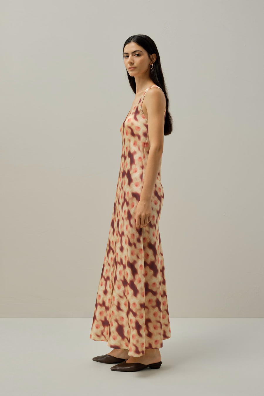 Deep U-Neckdress - Hecho Con Tela Liberty
