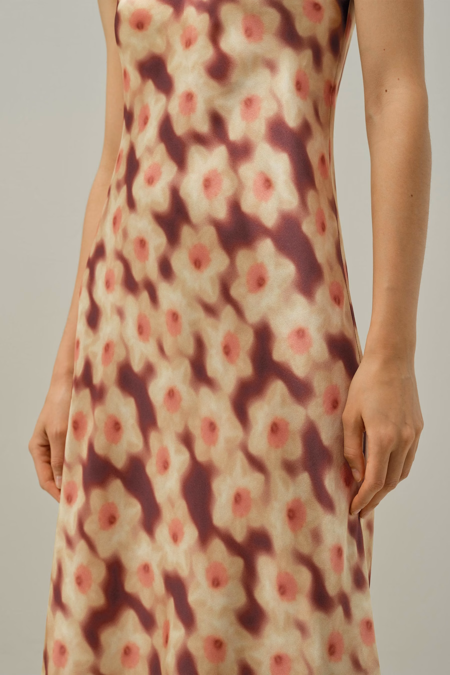 Deep U-Neckdress - Hecho Con Tela Liberty