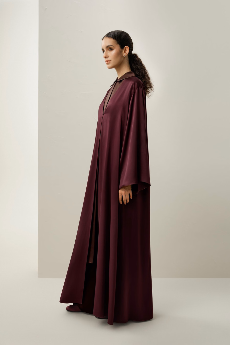 Abaya de Seda Charmeuse