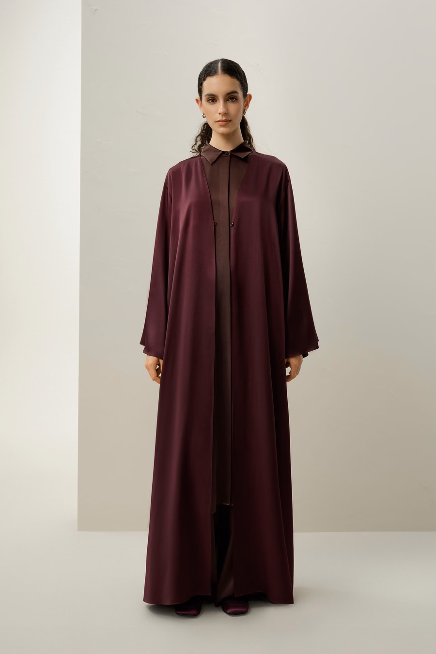 Abaya de Seda Charmeuse