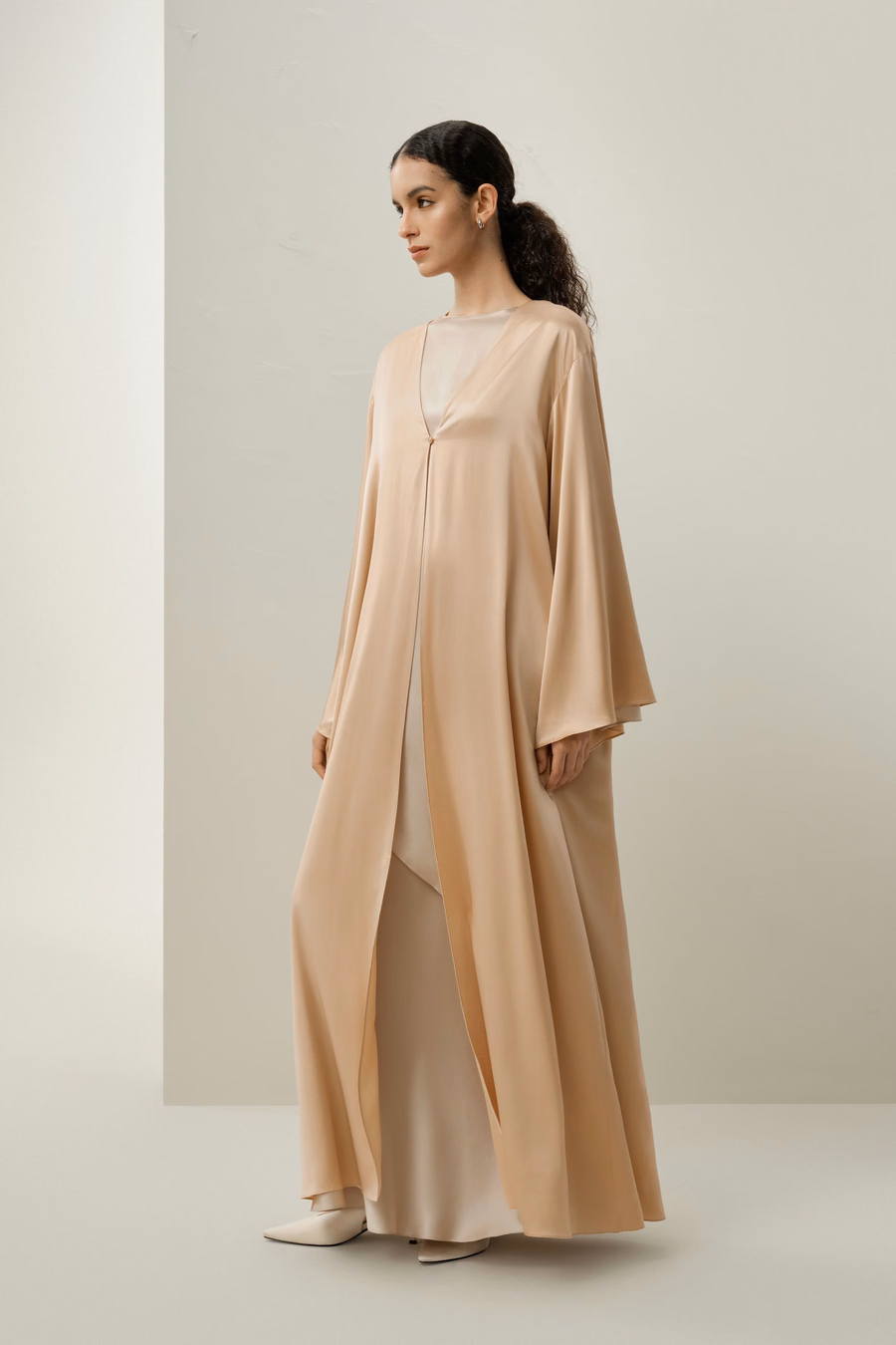 Abaya de Seda Charmeuse