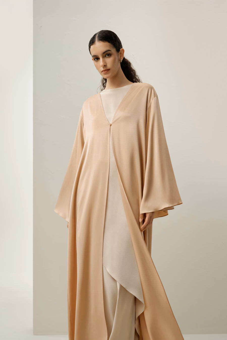 Abaya de Seda Charmeuse