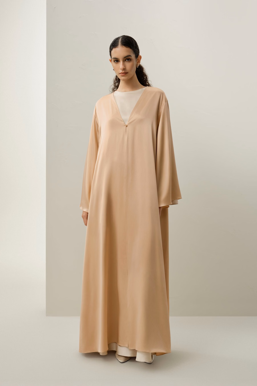 Abaya de Seda Charmeuse