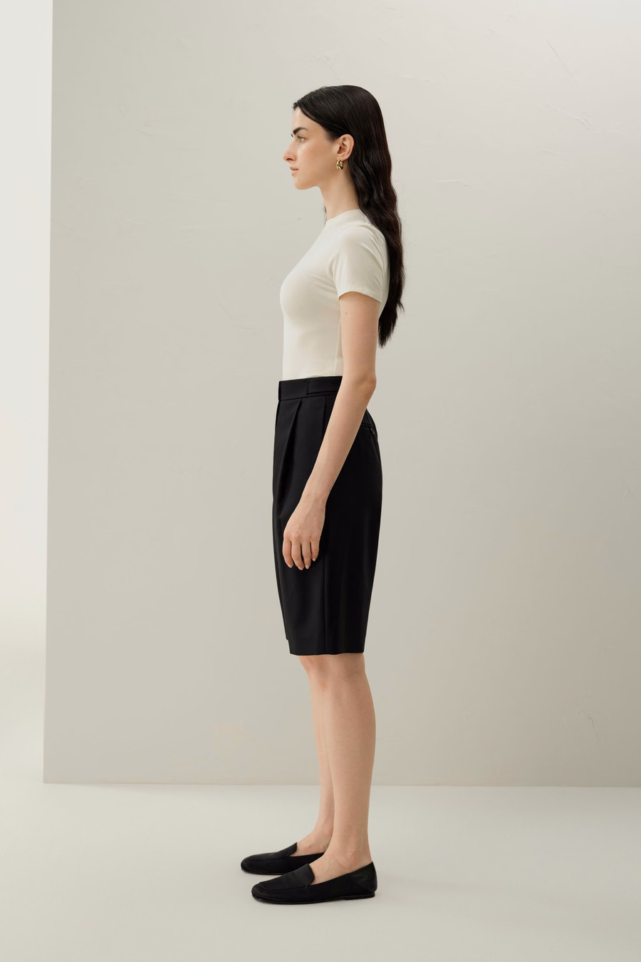 Bermudas de Lana-Seda