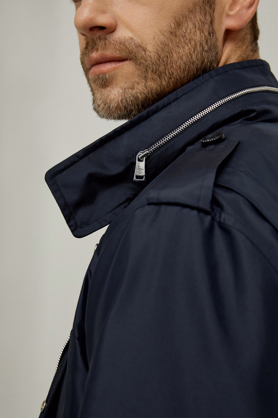 Chaqueta de utilidad moderna para hombres, resistente al agua