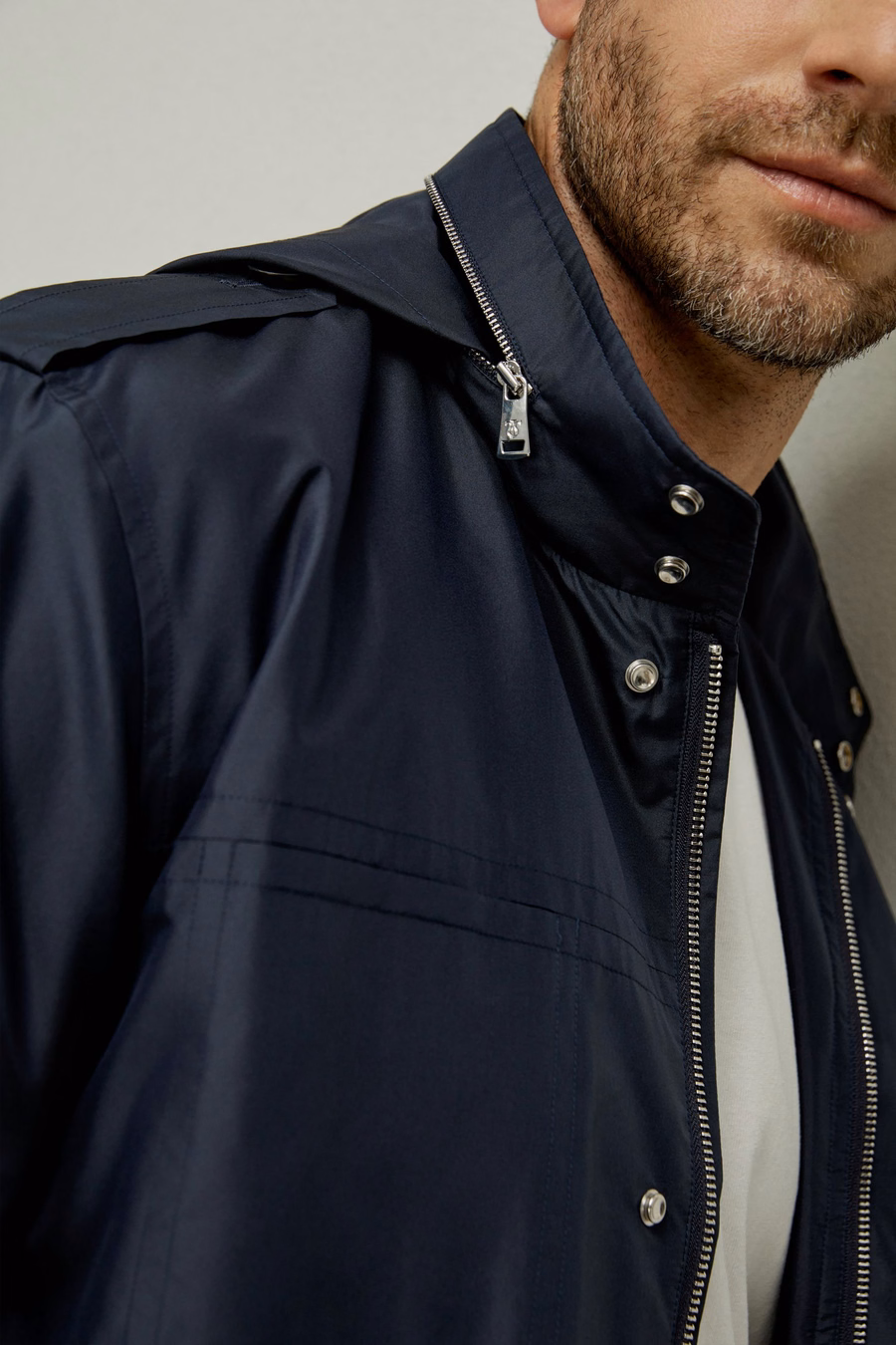 Chaqueta de utilidad moderna para hombres, resistente al agua