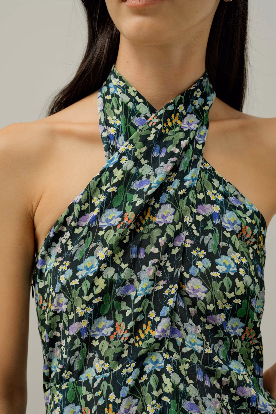 Vestido de Bosque de Cuento de Hadas - Hecho con Tejido Liberty