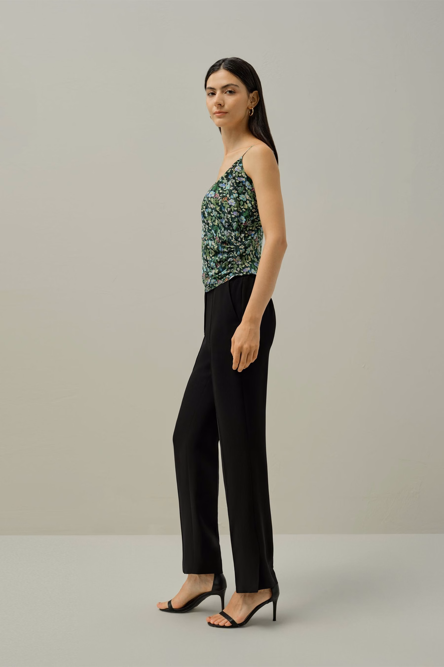 Top Camisole Fairytale Forest - Hecho con Tela de Liberty
