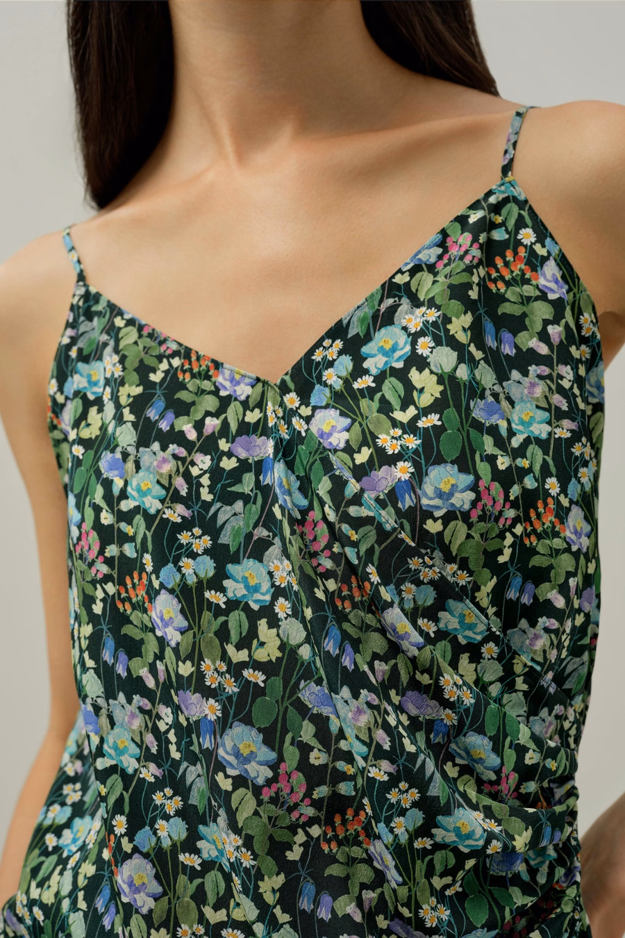 Top Camisole Fairytale Forest - Hecho con Tela de Liberty