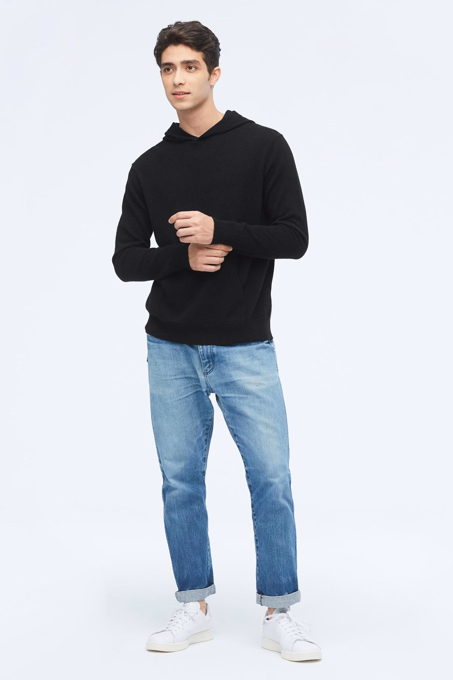Sudadera con Capucha de Cachemira para Hombre