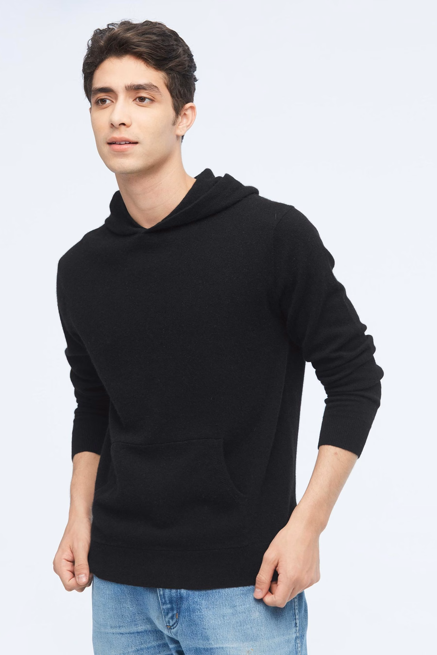 Sudadera con Capucha de Cachemira para Hombre