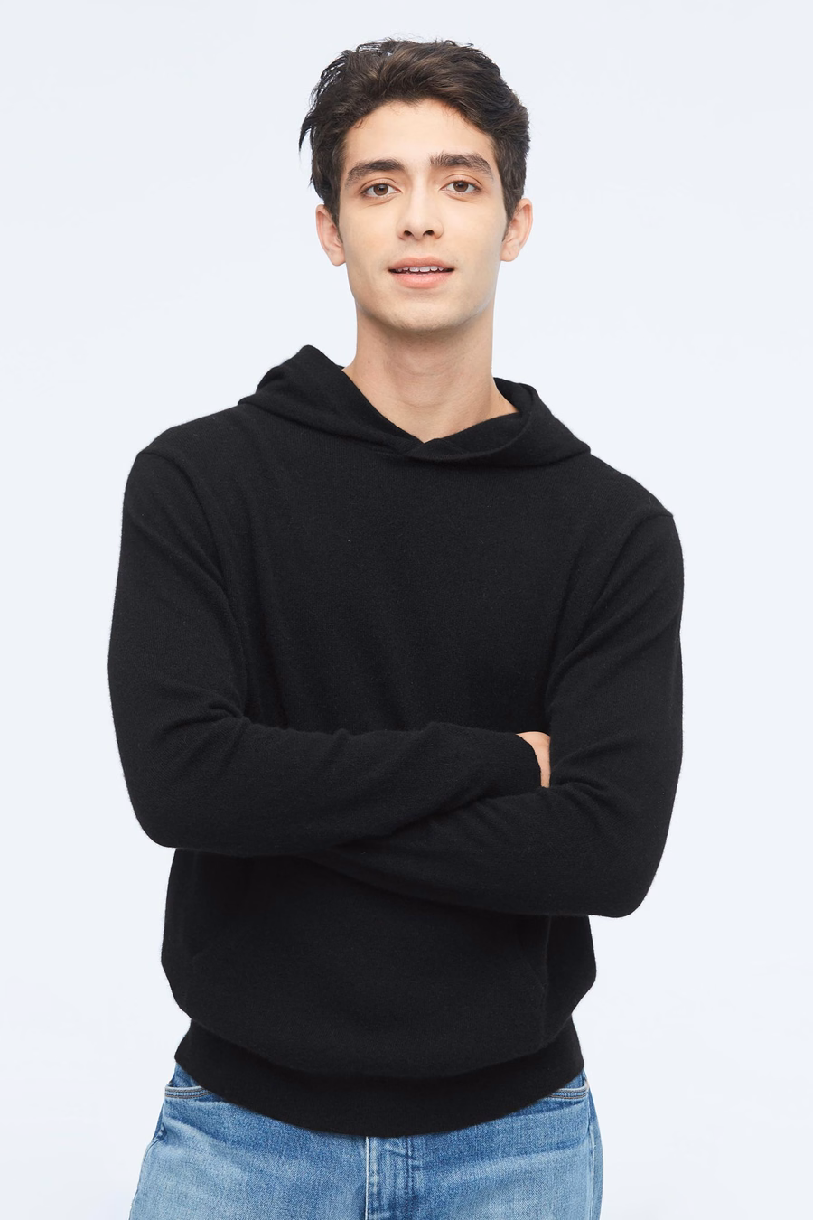Sudadera con Capucha de Cachemira para Hombre