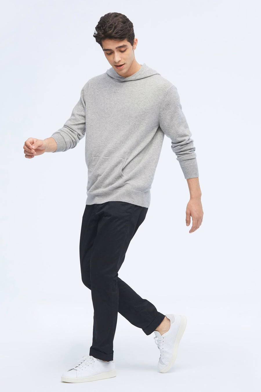 Sudadera con Capucha de Cachemira para Hombre