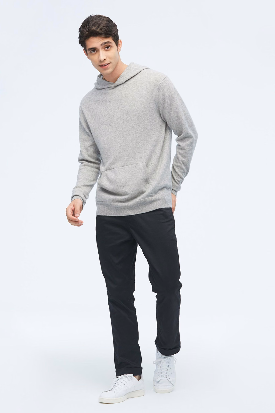 Sudadera con Capucha de Cachemira para Hombre