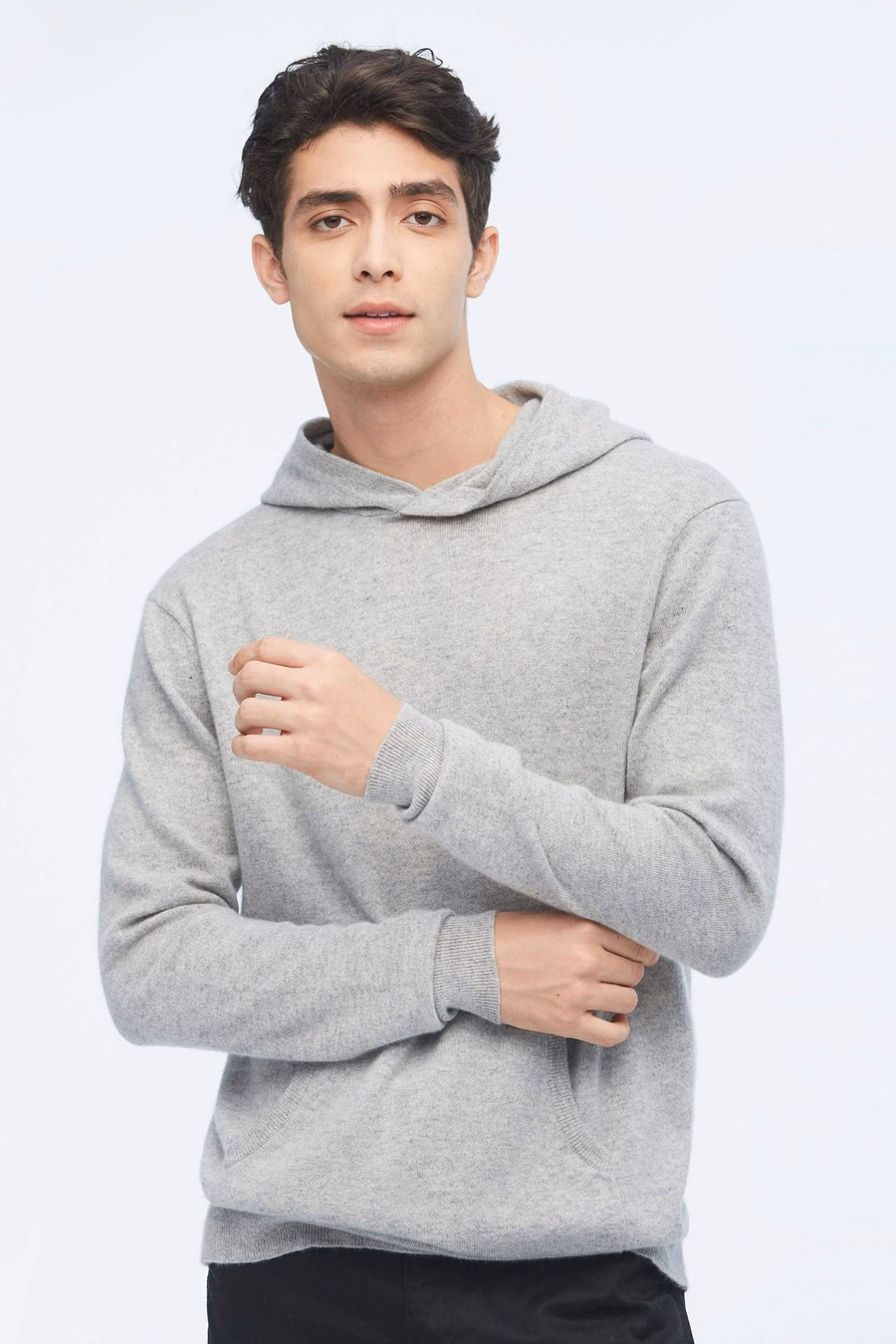Sudadera con Capucha de Cachemira para Hombre