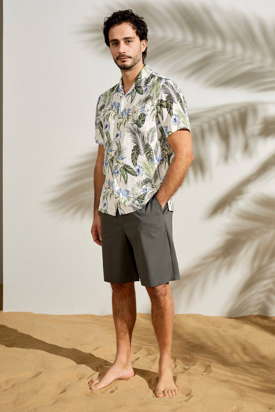 Camisa Tropical de Crucero Hawaiana