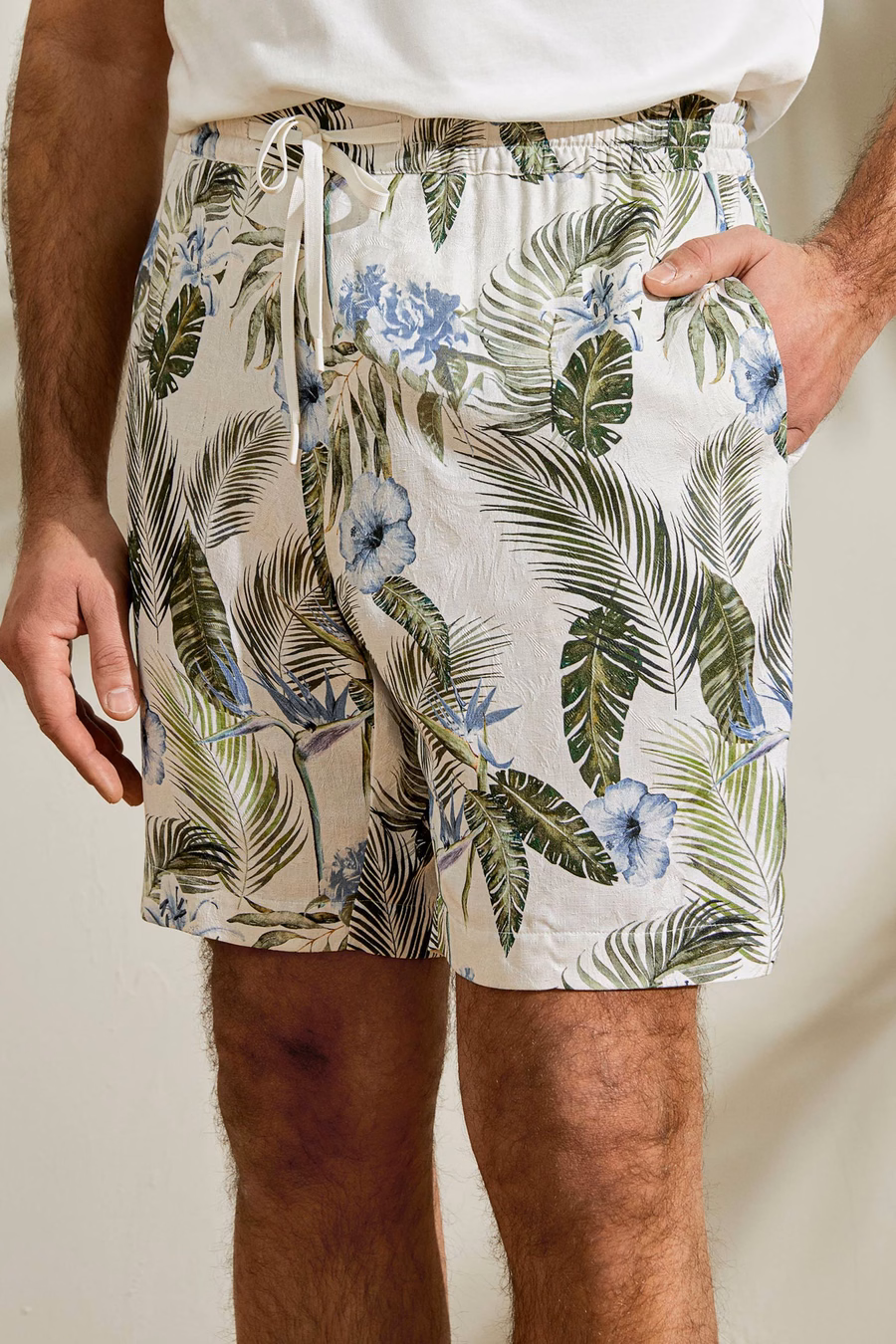 Shorts Tropicales de Crucero hawaiano