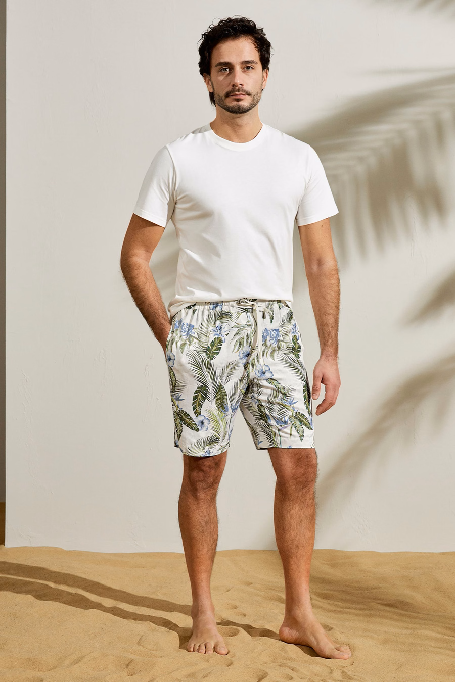 Shorts Tropicales de Crucero hawaiano