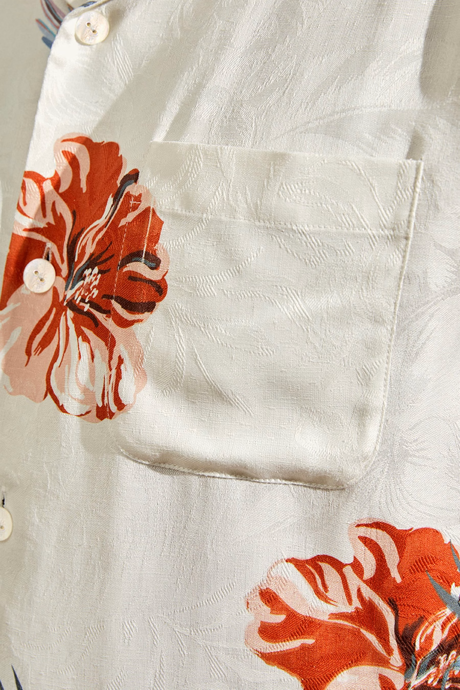 Camisa Hibisco de Crucero Hawaiana