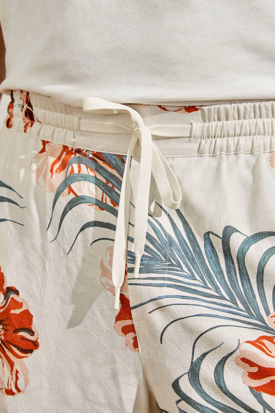 Shorts Hawaianos Hibiscus