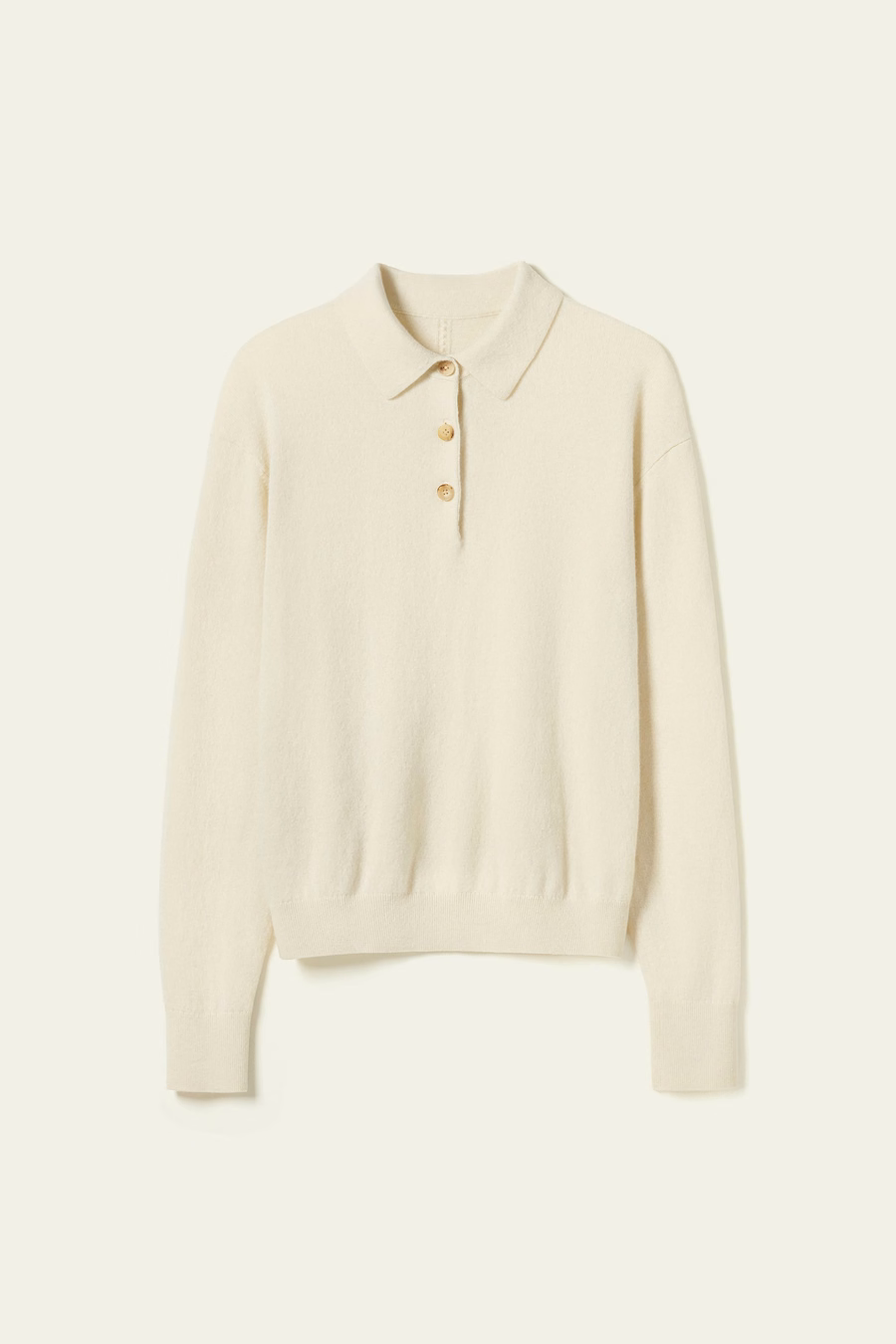 Camisa de polo de cashmere bebé