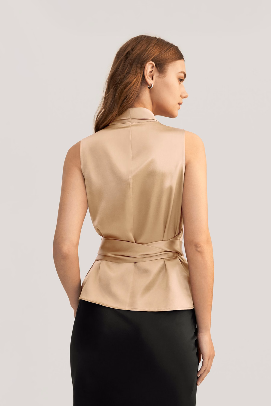 Blusa Elegante de Seda para Mujeres