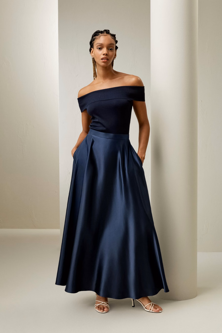 Falda Maxi Paraguas Selene