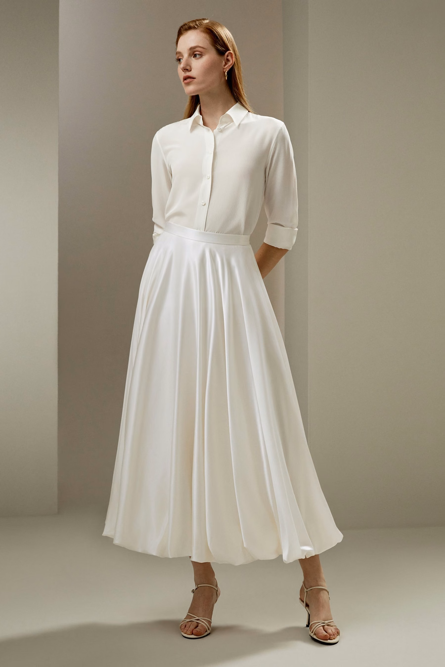 LILYSILK X LYDIA MILLEN Falda Snowdrop