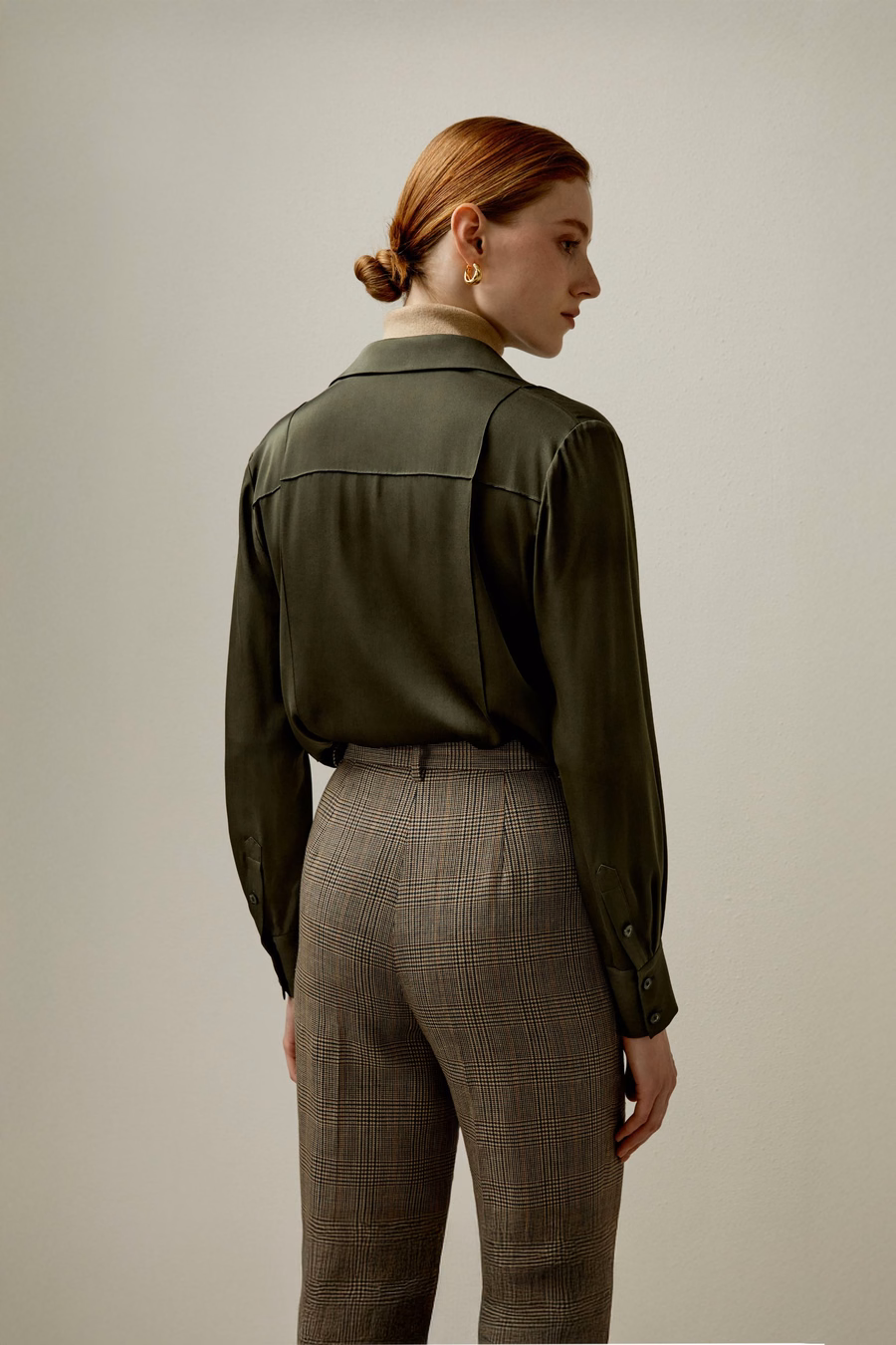 Blusa de Seda Sprezzatura