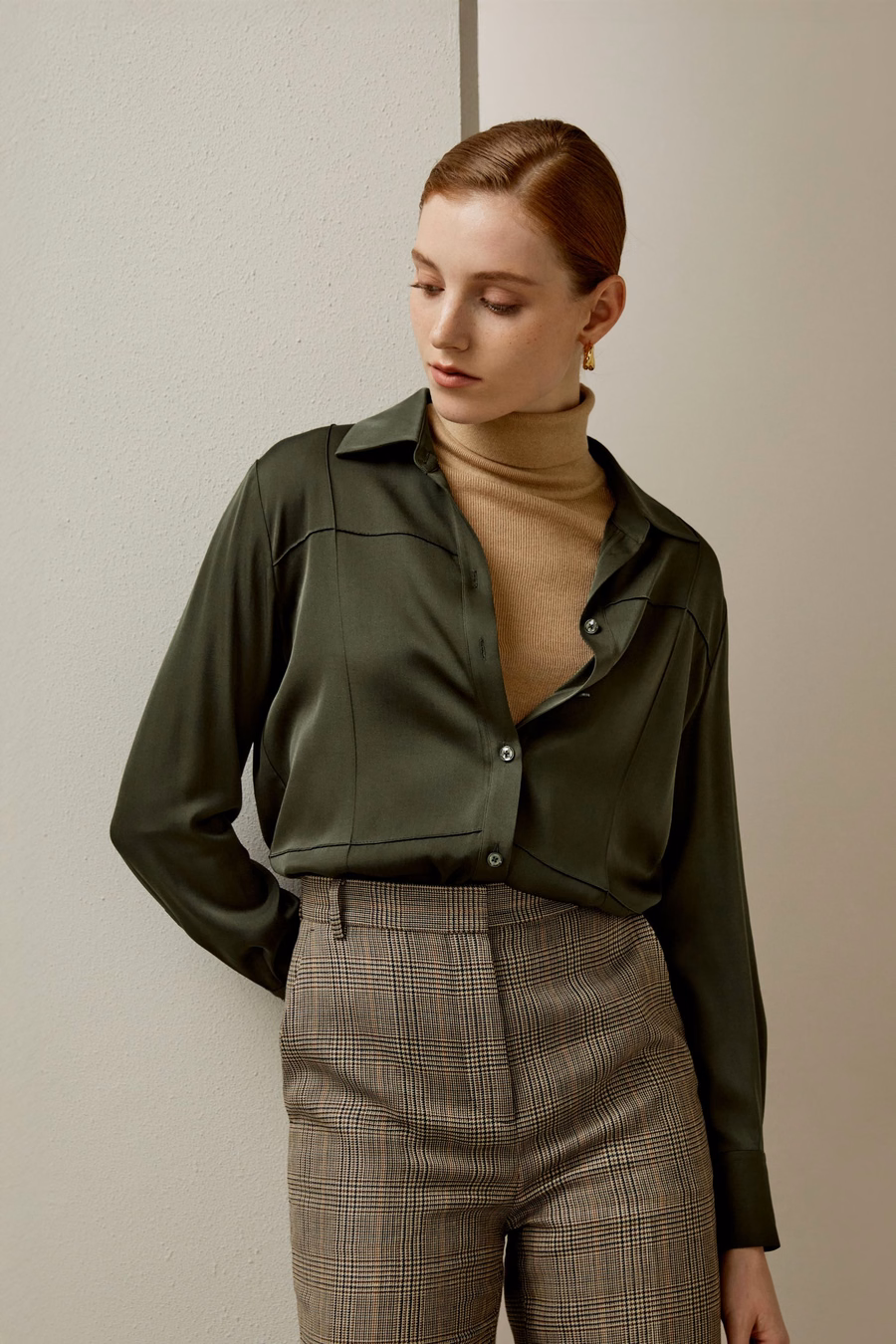 Blusa de Seda Sprezzatura