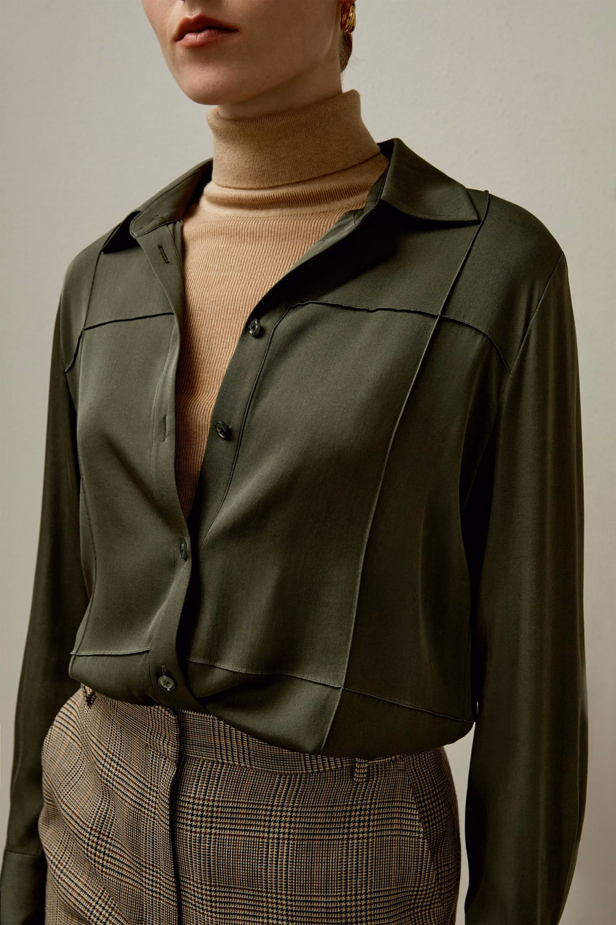 Blusa de Seda Sprezzatura