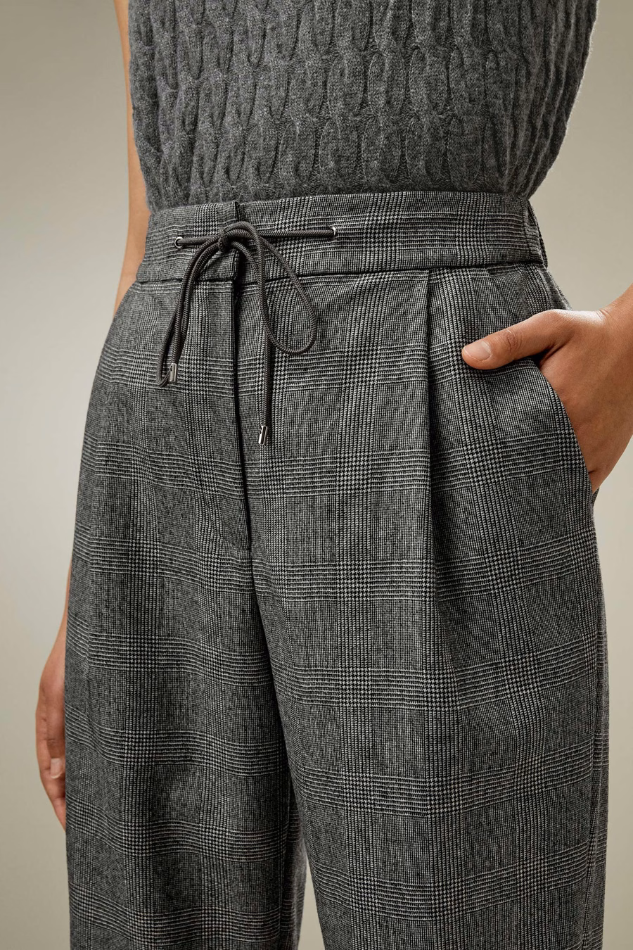 Glen Flex Pantalones de Merino
