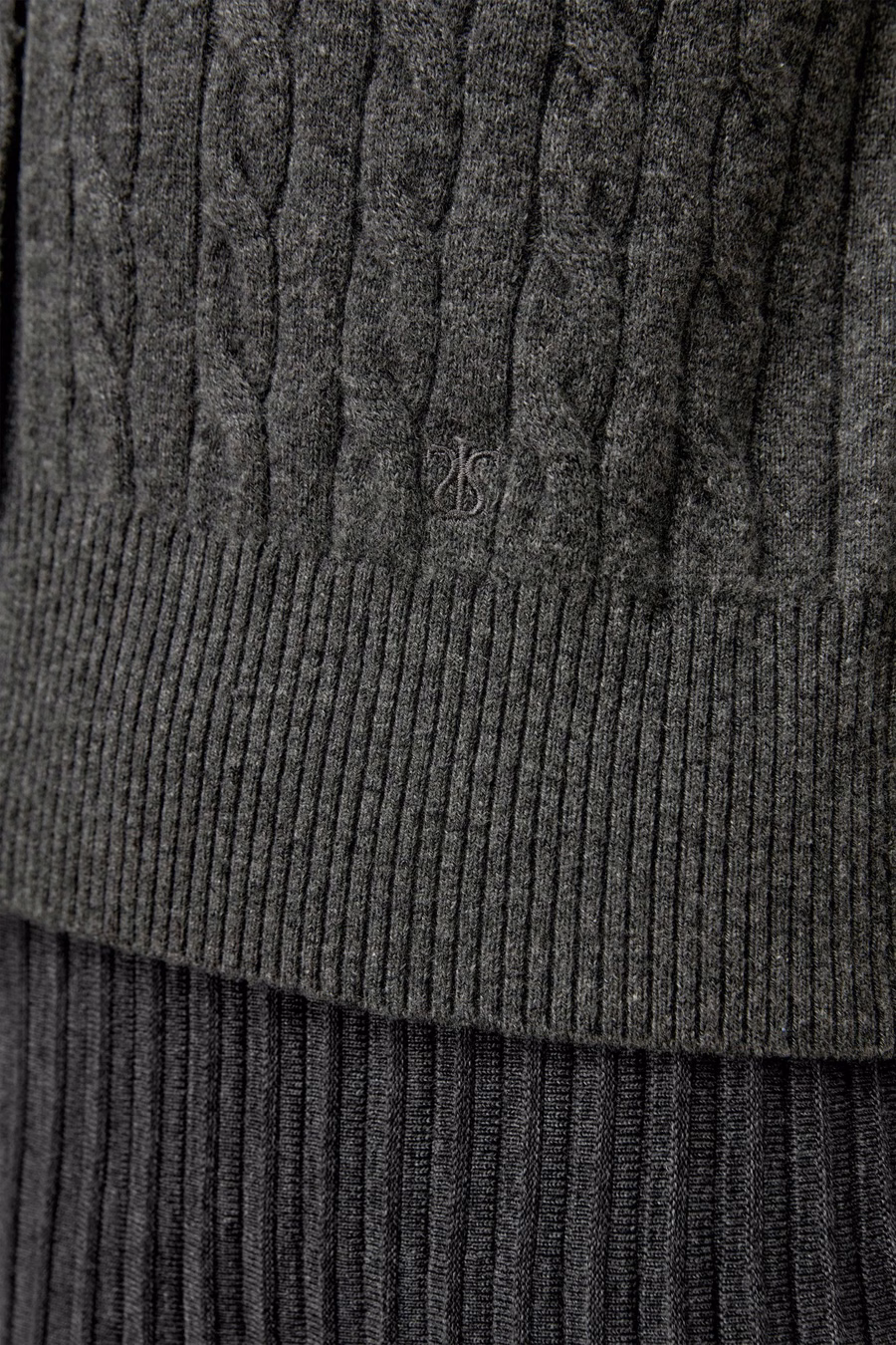 Cardigan de Punto Cable de Cachemira Bebé