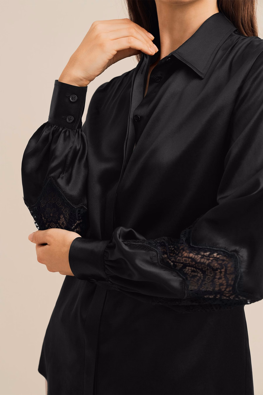 Blusa de encaje Armeria