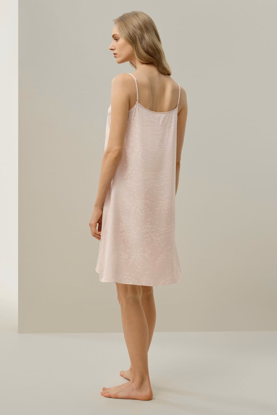 YING Bata de Noche Jacquard